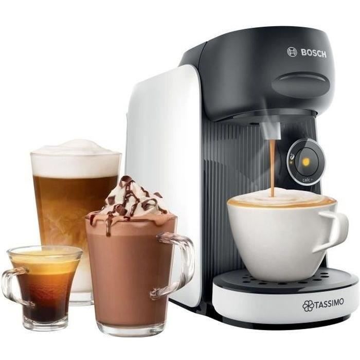 Machine a café multi-boissons BOSCH - TAS16B4 - TASSIMO T16 Finesse - 40 boissons - Réservoir d'eau amovible 0,7l -  Blanc