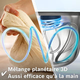 Robot pâtissier BOSCH Serie 2 MUMS2AW21- 700 W - 4 vitesses - 3,8 L - 3 disques - hachoir a viande - Blanc