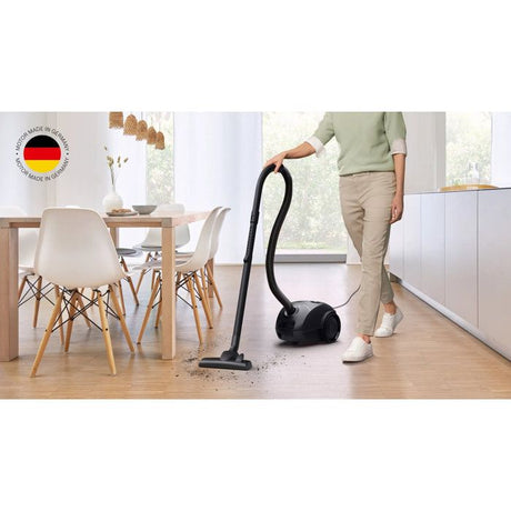 Aspirateur Traineau avec sac - BOSCH BGLS2BA1H Serie 2 - 600 W - Capacité du sac 3,5L - Filtre microfiltre lavable