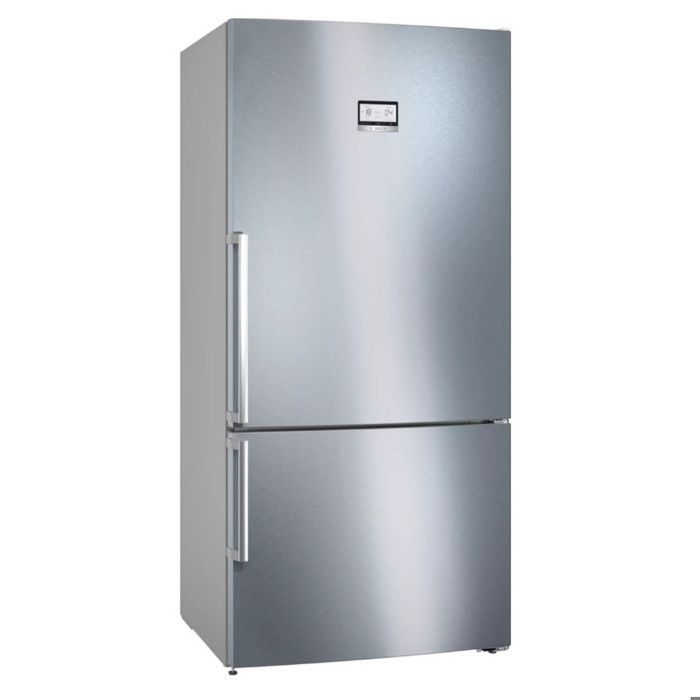 Réfrigérateur combiné - BOSCH - KGN86AIDR - Classe D - 631 L - 186 x 86 x 81 cm - Acier brossé