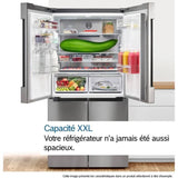 Réfrigérateur combiné - BOSCH SER4 - KFN96AXEA - Multi-portes - Classe E - 605 L - 183 x 90,5 x 73,1 cm - Acier brossé
