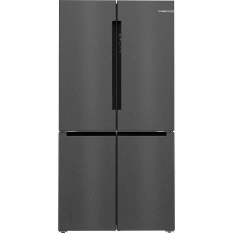 Réfrigérateur combiné - BOSCH SER4 - KFN96AXEA - Multi-portes - Classe E - 605 L - 183 x 90,5 x 73,1 cm - Acier brossé