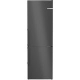 Réfrigérateur combiné - BOSCH - KGN36VXCT - Classe C - 321 L - 186 x 60 x 66,50 cm - Acier brossé noir