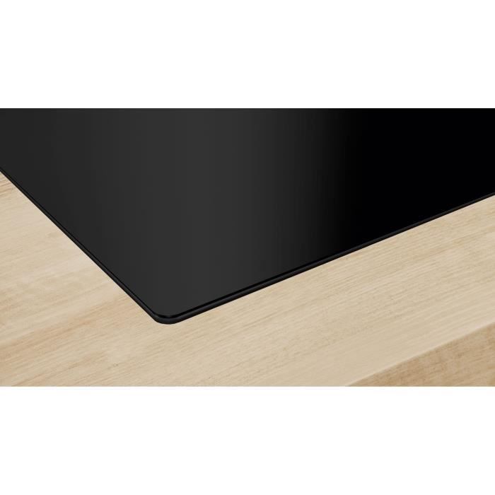 Table induction Aspirante - BOSCH SER6 - PVQ811H26E Noir - 4-foyers - Home Connect - L802xP522 mm