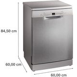 Lave-vaisselle pose libre BOSCH SMS2HVI02E SER2 - 14 couverts - Induction - L60cm - 46 dB - tiroir a couverts - Acier brossé