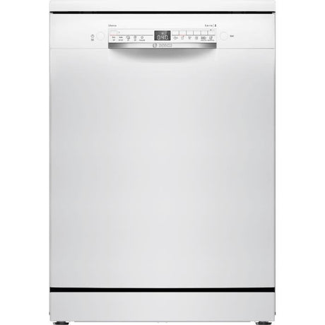 Lave-vaisselle pose libre BOSCH SMS2HTW02E SER2 - 13 couverts - Induction - L60cm - 43 dB - Classe D - Blanc