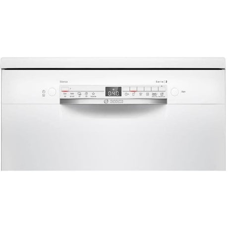 Lave-vaisselle pose libre BOSCH SMS2HTW02E SER2 - 13 couverts - Induction - L60cm - 43 dB - Classe D - Blanc
