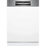 Lave-vaisselle semi-encastrable BOSCH SMI2HTS02E SER2 - 13 couverts - Induction - L60cm - 46 dB - Acier Brossé