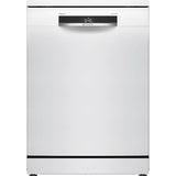 Lave-vaisselle pose libre BOSCH SSMS6ZCW12F SER6 - 14 couverts - Induction - L60cm - 38 dB - tiroir a couverts - Blanc
