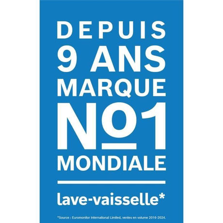 Lave-vaisselle pose libre BOSCH SSMS6ZCW12F SER6 - 14 couverts - Induction - L60cm - 38 dB - tiroir a couverts - Blanc