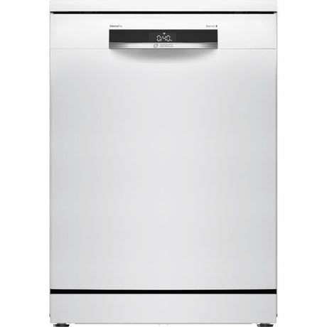 Lave-vaisselle pose libre BOSCH SSMS6ZCW12F SER6 - 14 couverts - Induction - L60cm - 38 dB - tiroir a couverts - Blanc