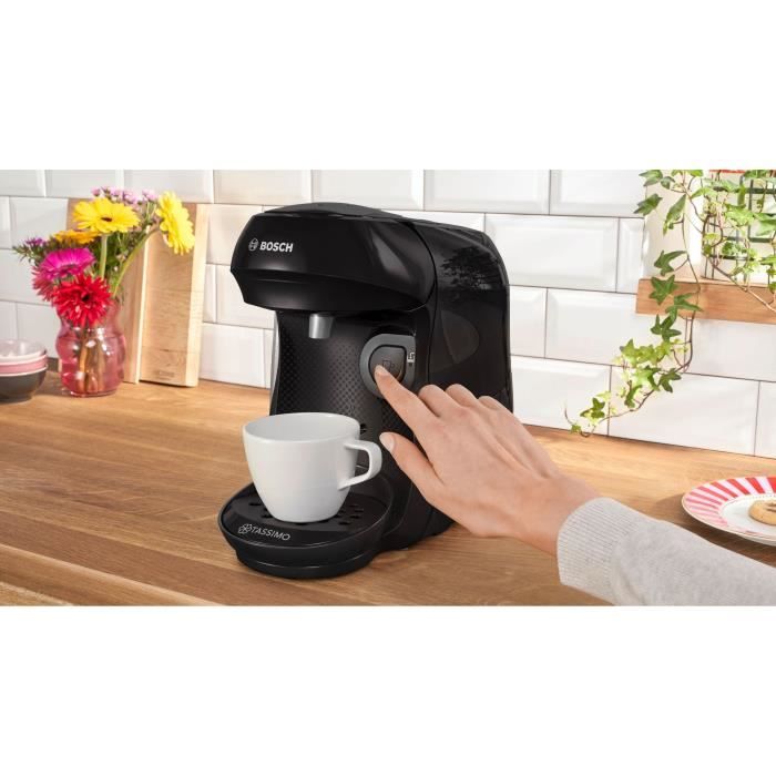 Machine a café multi-boissons - BOSCH - TASSIMO - T10 Happy noir - 1400 W