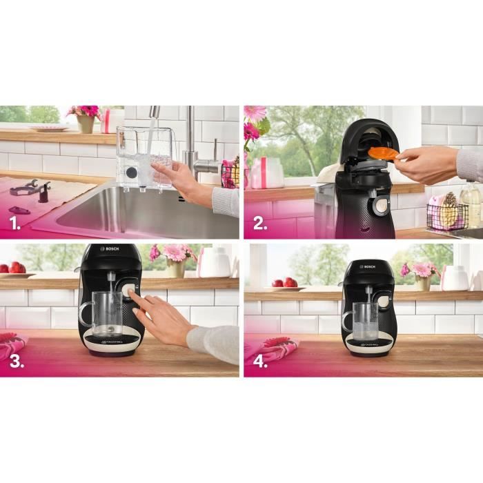 Machine a cafÈ multi-boissons - BOSCH - TASSIMO - T10 Happy vanille - 1400 W