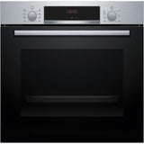 Four encastrable - BOSCH SERIE 4 - Inox - Chaleur tournante - 71 L - Classe Ènergie A+