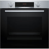 Four encastrable - BOSCH SERIE 4 - Inox - Chaleur tournante - 71 L - Classe énergie A+