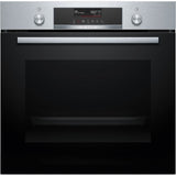 Four pyrolyse Softclose - BOSCH SER6 - HBG579BS3F - Inox - 14 modes de cuisson - 59,5 x 59,4 x 54,8 cm