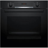 Four ecoclean - BOSCH SER4 - HQA534BB3F - Noir - 8 modes de cuisson - 59,5 x 59,4 x 54,8 cm