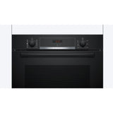 Four ecoclean - BOSCH SER4 - HQA534BB3F - Noir - 8 modes de cuisson - 59,5 x 59,4 x 54,8 cm