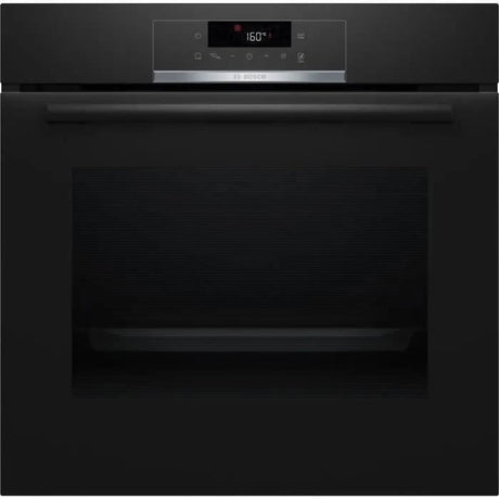 Four pyrolyse Softclose - BOSCH  SER4 - HQG572BB3F - Noir - 8 modes de cuisson - 59,5 x 59,4 x 54,8 cm