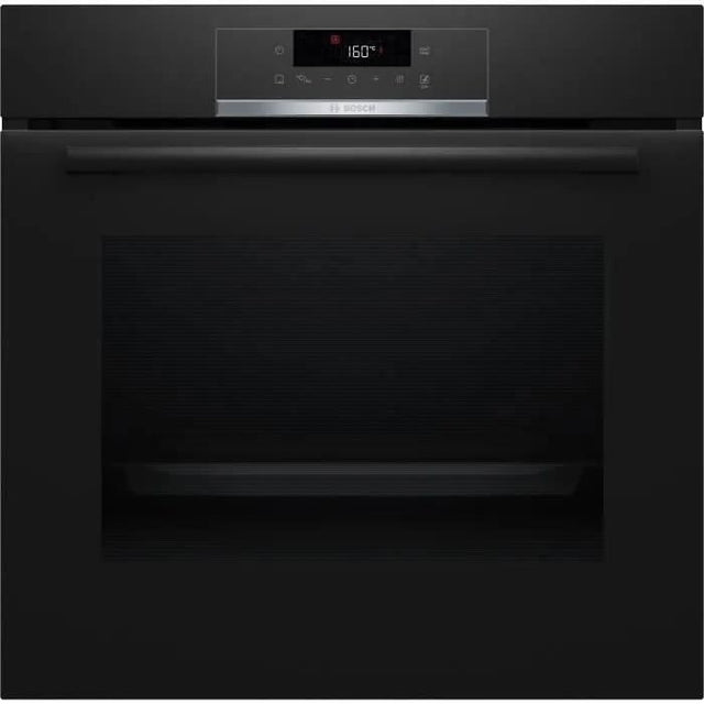 Four pyrolyse Softclose - BOSCH  SER4 - HQG572BB3F - Noir - 8 modes de cuisson - 59,5 x 59,4 x 54,8 cm