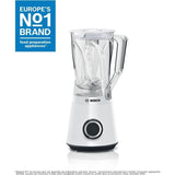 Blender VitaPower - BOSCH - MMB6141W - 1200 W - 30000 trs/min - 2 vitesses + turbo - Bol 2 L - 4 lames amovibles - Blanc