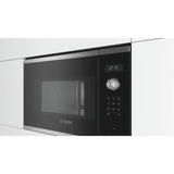 Micro-ondes simple encastrable - BOSCH SER6 - BFL554MS1F - Inox - 25 L - 38,2 x 59,4 x 38,8 cm