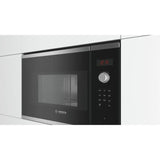 Micro-ondes simple encastrable - BOSCH SER4 - BFL523MS1F - Inox - 20 L - 38,2 x 59,4 x 31,7 cm