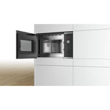 Micro-ondes simple encastrable - BOSCH SER4 - BFL523MS1F - Inox - 20 L - 38,2 x 59,4 x 31,7 cm