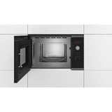 Micro-ondes simple encastrable - BOSCH SER4 - BFL523MS1F - Inox - 20 L - 38,2 x 59,4 x 31,7 cm