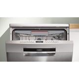 Lave-vaisselle pose libre BOSCH SMS6ZCI11F SER6 - 14 couverts - Induction - L60cm - 40 dB - Classe B - tiroir a couverts - Inox