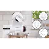 Robot pâtissier - BOSCH - MUMS2EW00E Serie 2 - 700 W - 4 vitesses - Blanc