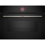 Four combiné micro-ondes encastrable Softclose - BOSCH SER8 - CMG7241B1F - Noir - 45 L - 45,5 x 59,4 x 54,8 cm