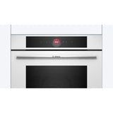 Four multifonction pyrolyse Softclose - BOSCH SER8 - HBG7741W1F - Blanc - 71 L - Classe Ènergie A+ - 59,5 x 59,4 x 54,8 cm