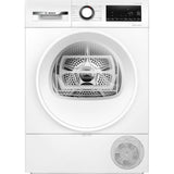 Seche-linge pompe a chaleur BOSCH SER6 WQG133DTFR - 8 kg - Induction - L60cm - Classe C - Blanc