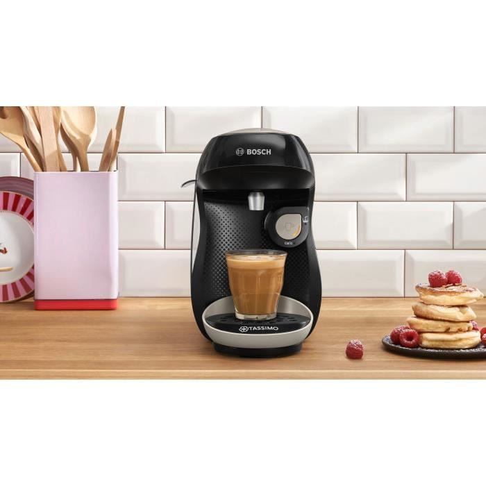 Machine a cafÈ - BOSCH - TAS109E - Tassimo Happy - 1400 W - 0,7 L - Noir / Creme