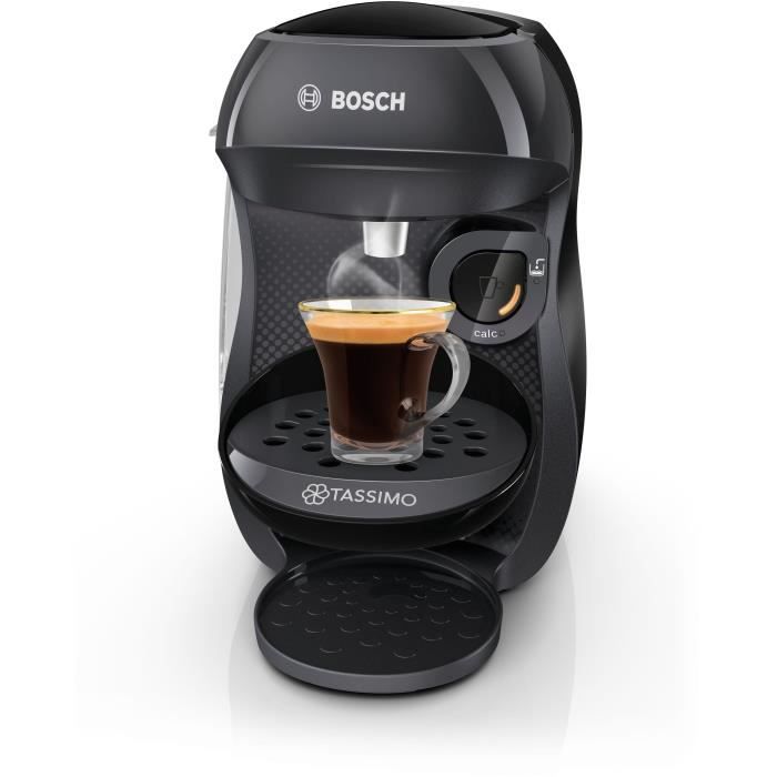 Machine a café Tassimo Happy noir + 3 packs de T- Discs - BOSCH - TAS102EC3