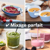 Blender VitaPower - BOSCH - MMB614GO - 1200 W - 30.000 trs/mn - 2 vitesses + Turbo - Bol 2 L - noir