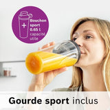 Blender VitaPower - BOSCH - MMB614GO - 1200 W - 30.000 trs/mn - 2 vitesses + Turbo - Bol 2 L - noir