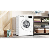 Lave-linge hublot BOSCH WAN2427ZFR SER4 - 8 kg - Induction - 60 cm - 1200 trs/min - Classe A - Vapeur - Blanc