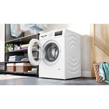 Lave-linge hublot BOSCH WAN2427ZFR SER4 - 8 kg - Induction - 60 cm - 1200 trs/min - Classe A - Vapeur - Blanc