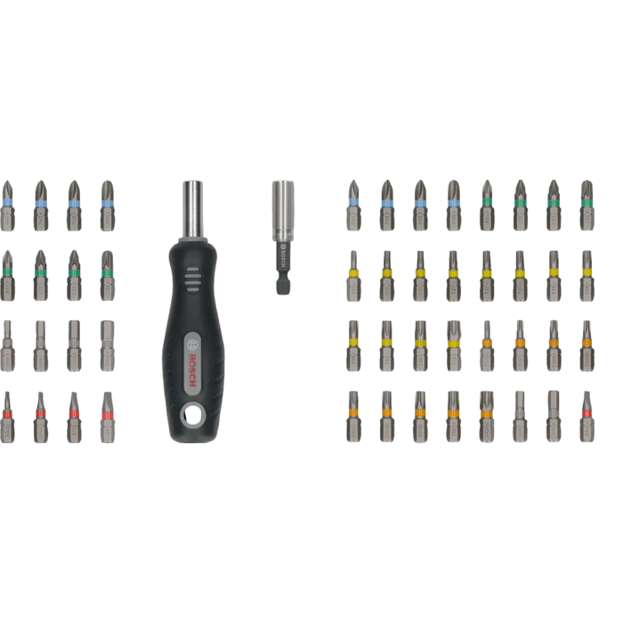 Coffret d'embouts de vissage BOSCH PROFESSIONAL - Extra Hard - 50 pcs - 25mm