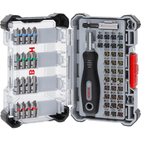 Coffret d'embouts de vissage BOSCH PROFESSIONAL - Extra Hard - Présentoir 6x50 pcs - 25mm