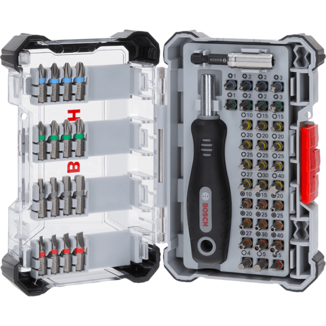 Coffret d'embouts de vissage BOSCH PROFESSIONAL - Extra Hard - Présentoir 6x50 pcs - 25mm