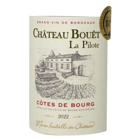 Château Bouet la Pilote 2022 Côtes-de-Bourg - Vin rouge de Bordeaux