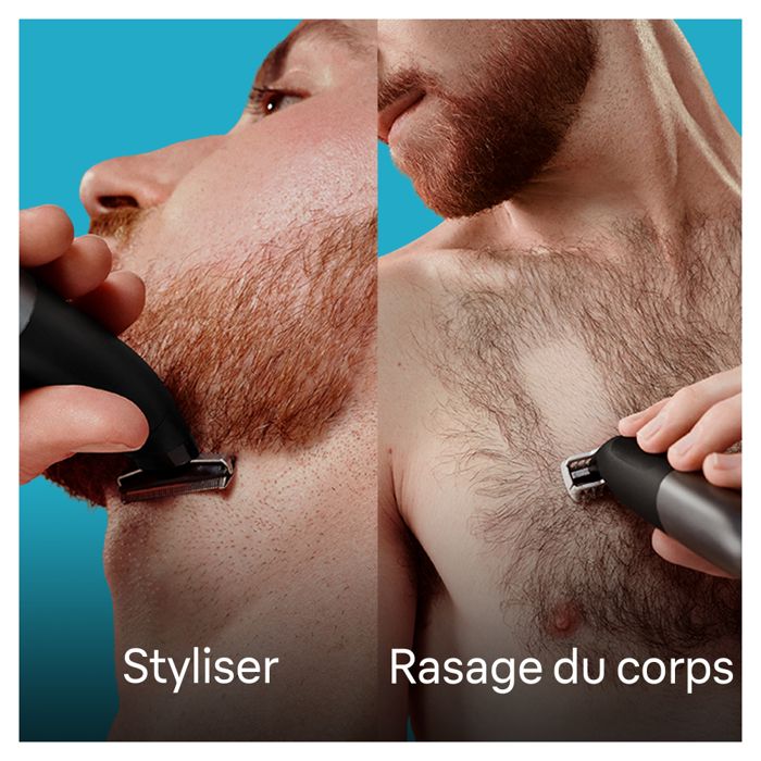 Braun - Tondeuse a Barbe Series X XT5100 -  Avec Rasoir Pour Le Corps Et Le Visage