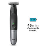 Braun - Tondeuse a Barbe Series X XT5100 -  Avec Rasoir Pour Le Corps Et Le Visage