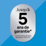 Rasoir électrique - BRAUN - SERIES 5 51-B1000s - 50 min d'autonomie - Noir/Bleu - Tete lavable