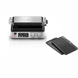 Grill multifonctions - BRAUN - Multi Grill 7 - 2000 W - 3 positions de chauffe - Noir / Acier