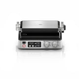 Grill multifonctions - BRAUN - Multi Grill 7 - 2000 W - 3 positions de chauffe - Noir / Acier