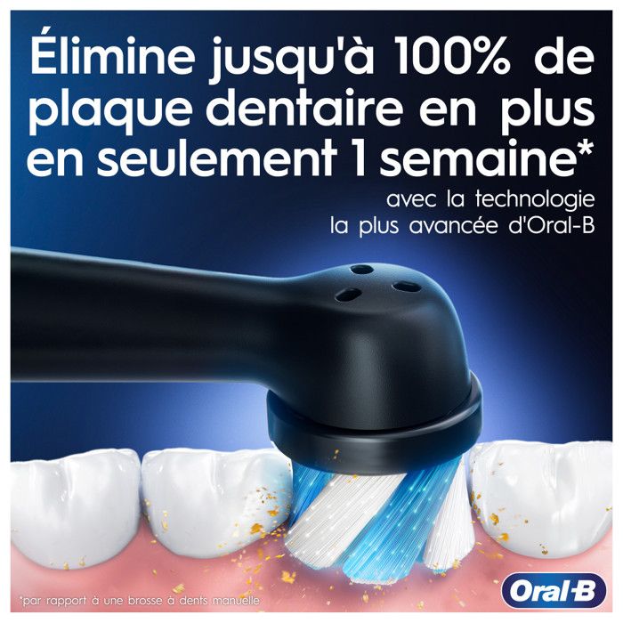Brosse a Dents Electrique Rose Séries 3s iO avec Chargeur ORAL-B